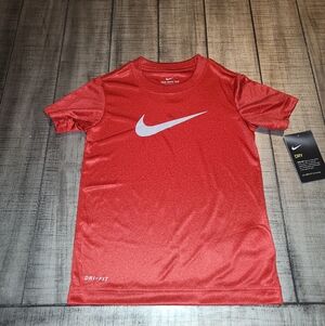 NWT Nike Red Dri-FIT Short Sleeve Tee